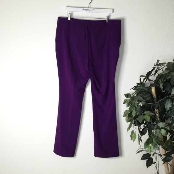 PLUS NWT NY&Co Straight Leg Stretch Pants - Picture 7 of 8